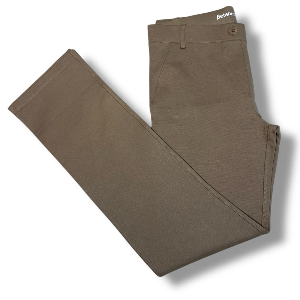 Betabrand Olive-Tone Bootcut Ponte Pants M